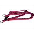 Fly Free Zone,Inc. Leopard Dog Harness; Pink - Large FL515994